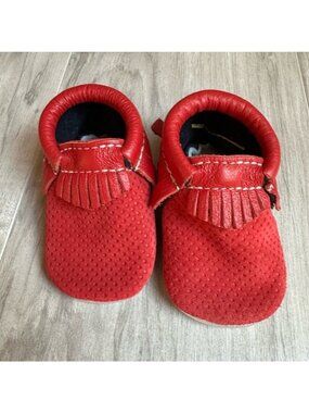 Freshly Picked Red Black Silver Moccasins 3